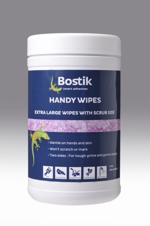 BOSTIK HANDY WIPES 70 TOWELS